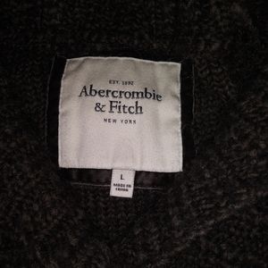 Dark brown sway ..abercrombie an fitch blouse/swea